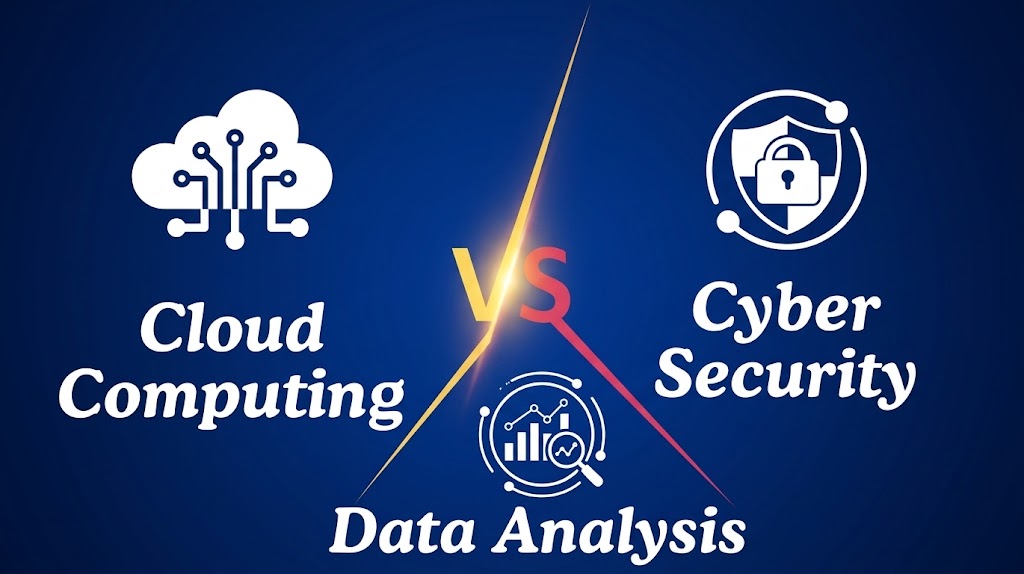 Data Analysis, Cybersecurity or Cloud: Which Has the Friendliest Entry Point for Beginners