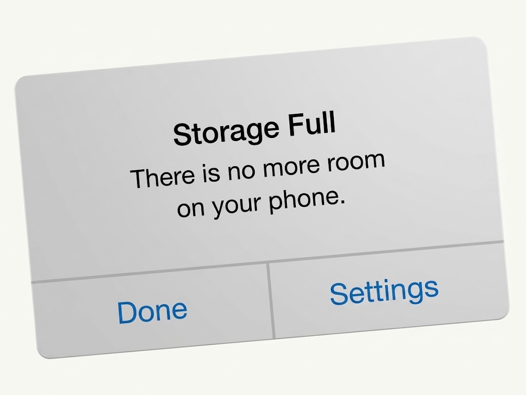 Your Phone Storage Is Full but You Barely Have Any Files
