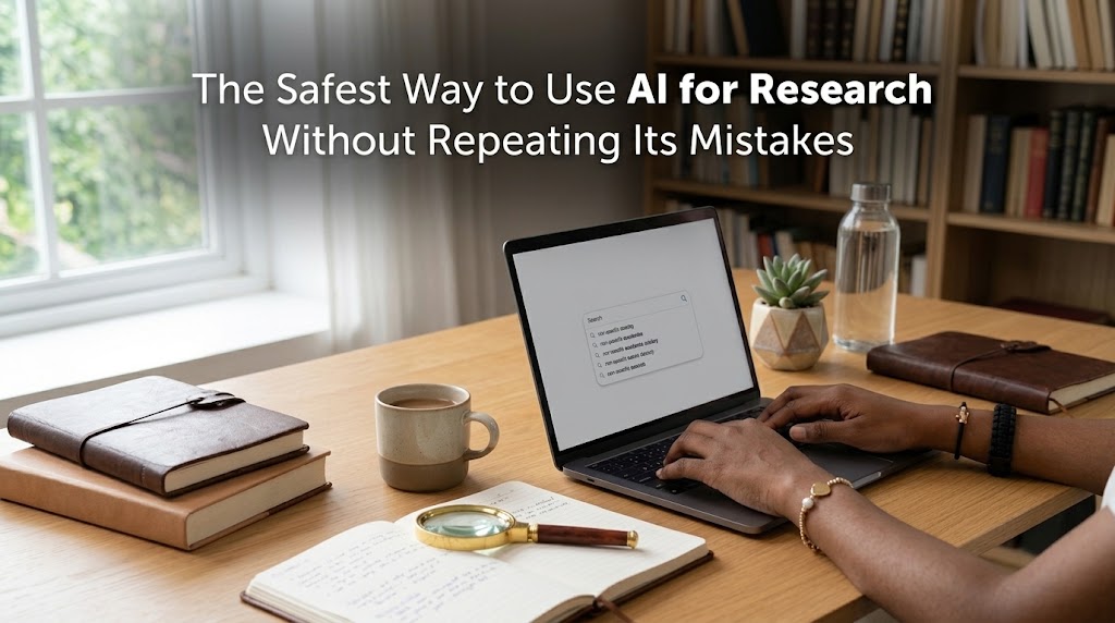 The Safest Way to Use AI for Research Without Repeating Its Mistakes