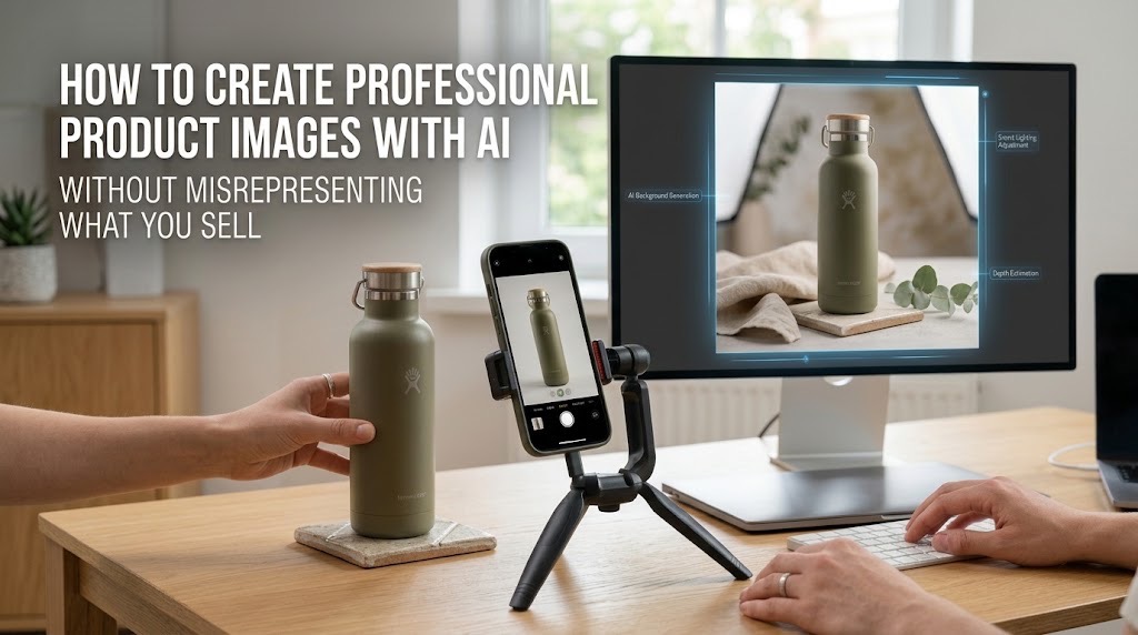How to Create Professional Product Images With AI Without Misrepresenting What You Sell