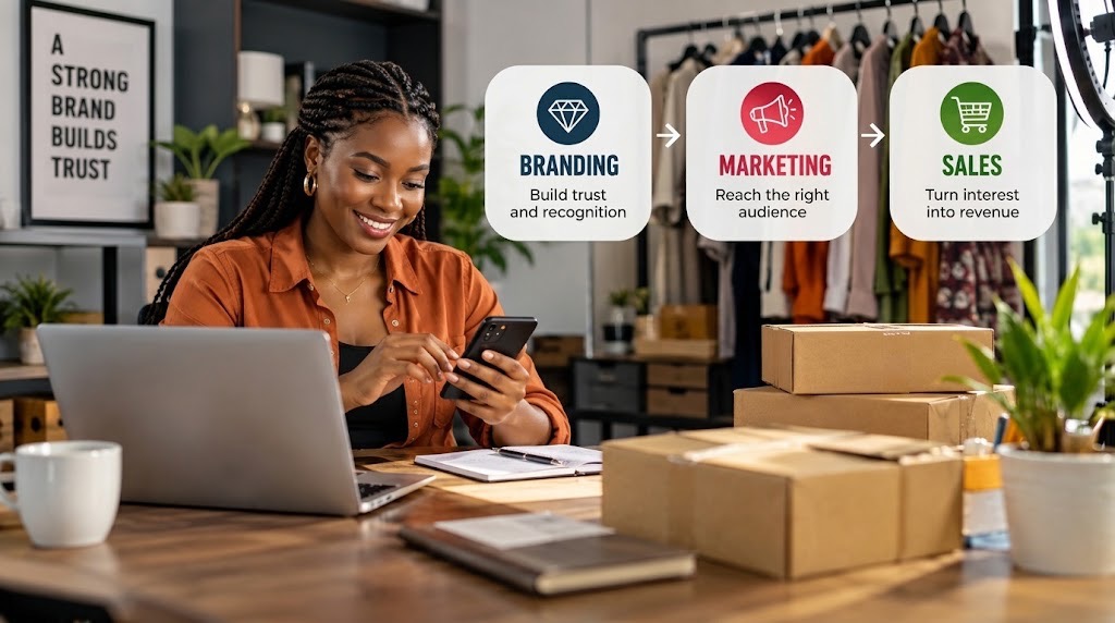 From Online Visibility to Real Sales: How Branding, Digital Marketing and Technology Work Together