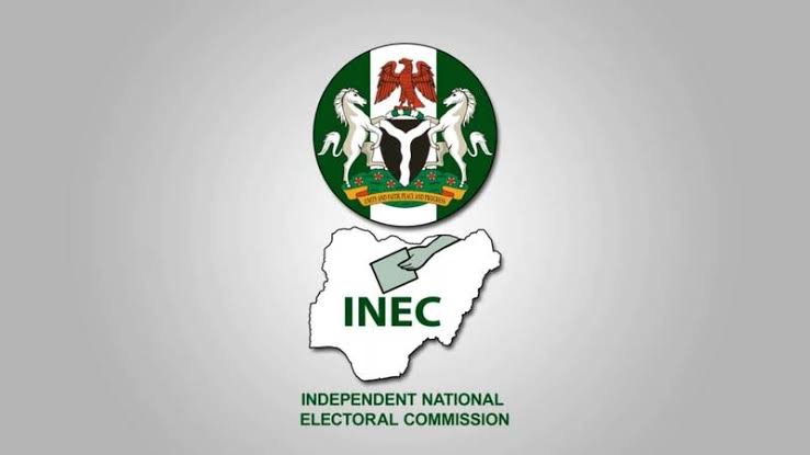 Logo of Nigeria’s Independent National Electoral Commission (INEC), featuring the Nigerian coat of arms above a map of Nigeria with a ballot box symbol.